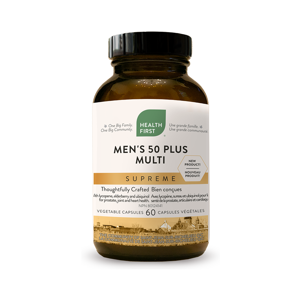 Vitamines multiples Supreme pour hommes 50 ans+